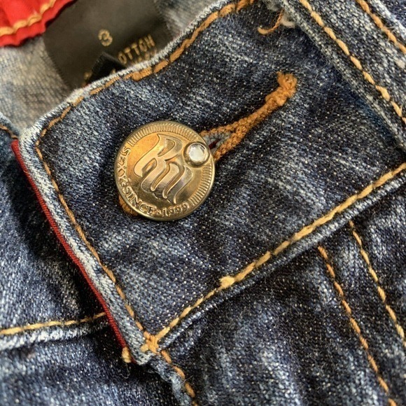 RocaWear Vintage Capri Denim Stretch Jeans 3 Y2K 90’s‎ Stretch Hip Hop Trendy - Picture 6 of 9